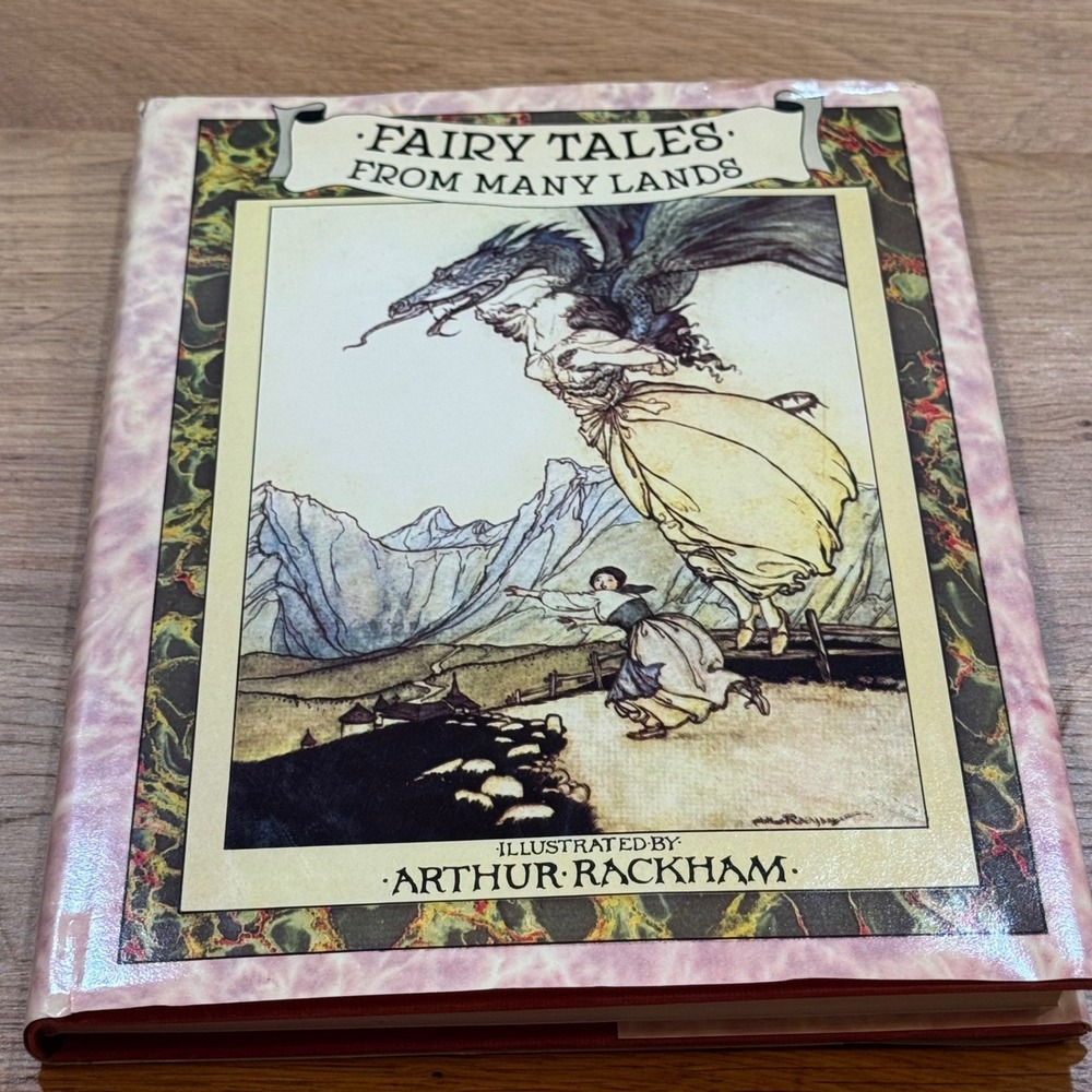 Fairy Tales from Many Lands Arthur Rackham 1978 Viking Press Hardcover Book